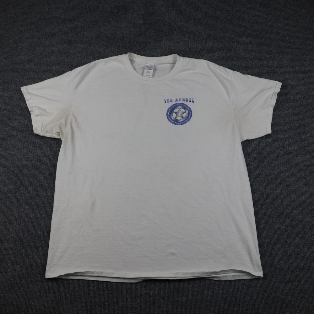 Harley-Davidson Shirt Mens XL White 7th Annual Bike Ride 2020 St Joe Motorcycle